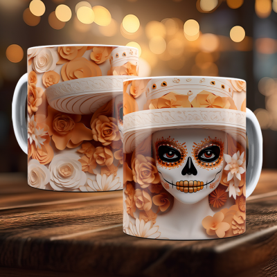 Caneca Dia dos Mortos
