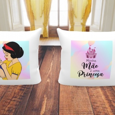 Capa de Almofada Mãe Princesa