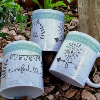 Caneca Casamento Personalizado