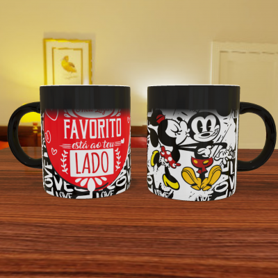 Canecas Mickey Love - 7 Temas
