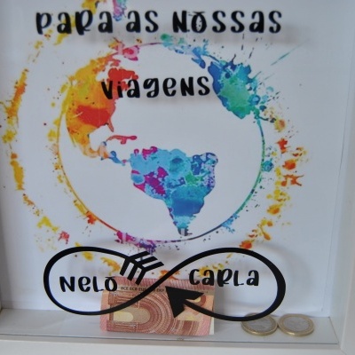 Mealheiro Moldura para personalizar