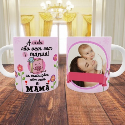 Caneca Dia da Mãe - 9 Imagens