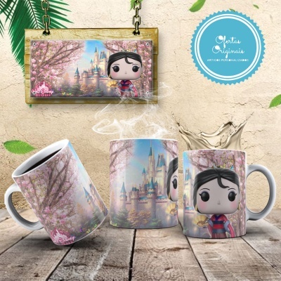 Canecas Coleção Funko POP!  Princesas Disney