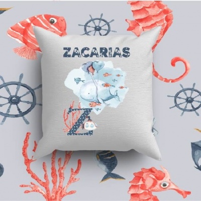 Almofada Alfabeto Menino Personalizado