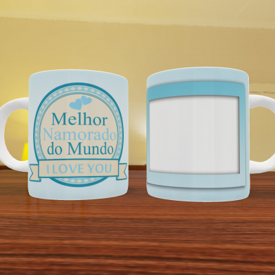 Caneca Namorados Com Foto - 18 Temas
