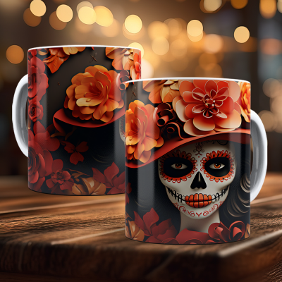 Caneca Dia dos Mortos