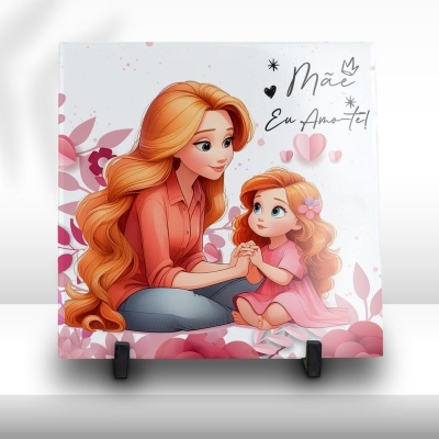 Azulejo Mãe Eu Amo-te Azulejo Mãe Eu Amo-te