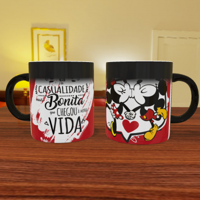 Canecas Mickey Love - 7 Temas