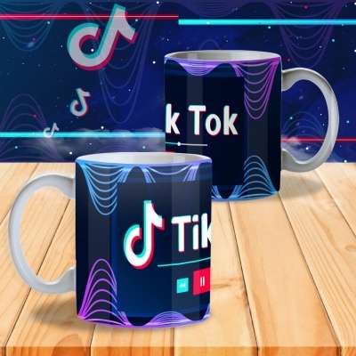 Canecas Tik Tok  C/ Foto