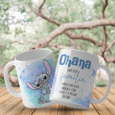 Canecas Stitch Ohana