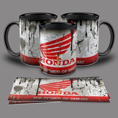 Canecas Marcas de Motas Lata de Óleo