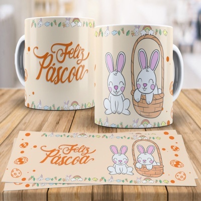 Caneca Coelho Páscoa