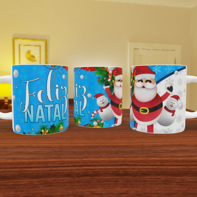 Canecas de Natal - 12 temas