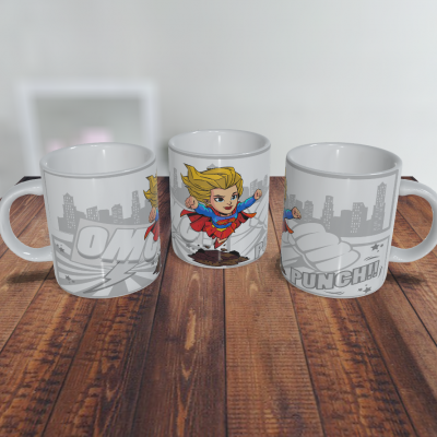 Canecas Heróis e Vilões DC