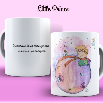 Caneca Pequeno Príncipe