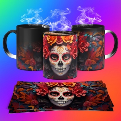 Caneca Dia dos Mortos