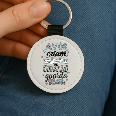 Porta-Chaves Avós Criam Lembranças