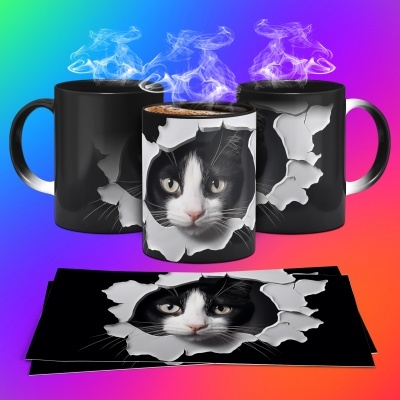 Caneca Halloween Imagem  3D