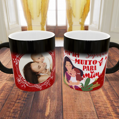 Caneca Dia da Mãe - 10 Imagens