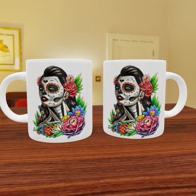 Caneca "Catrinas"
