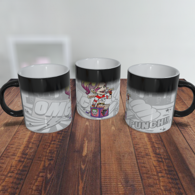 Canecas Heróis e Vilões DC
