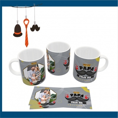 Caneca Dia do Pai Personalizada com Foto