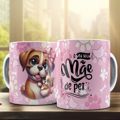 Caneca Eu Sou Mãe de PET
