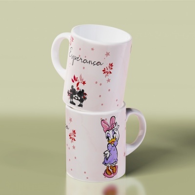 Canecas Coleção Love Minnie e Mickey