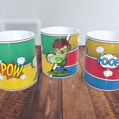 Canecas Heróis e Vilões DC