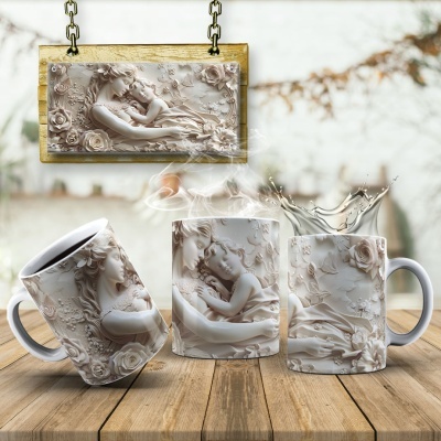 Caneca Mãe Mármore