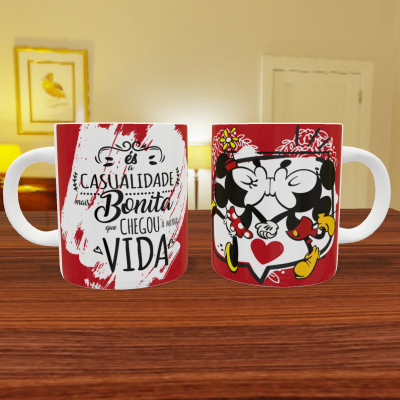 Canecas Mickey Love - 7 Temas