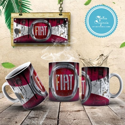 Canecas Marcas de Carros Lata de Óleo