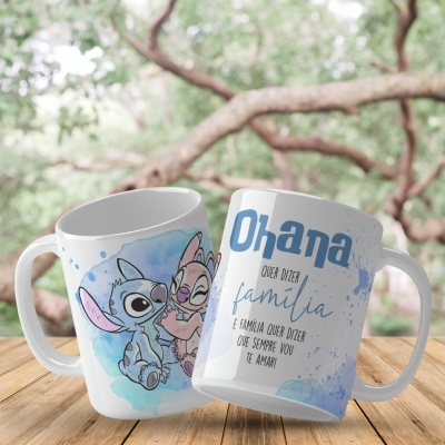 Canecas Stitch Ohana