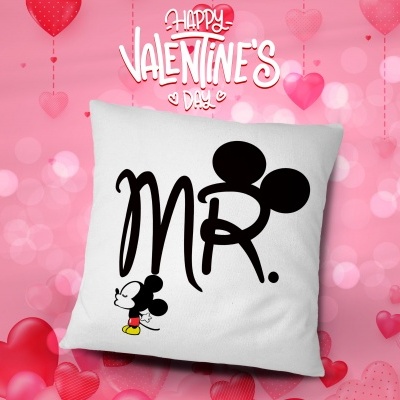 Capa de Almofada MRS & MR