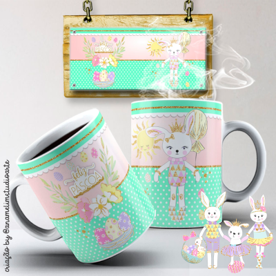 Caneca Feliz Páscoa