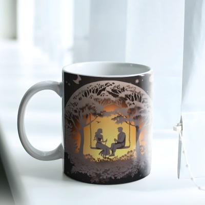 Caneca Casais de Papel