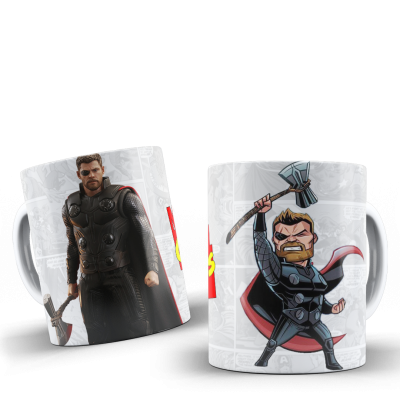 Caneca "Coleção Marvel"