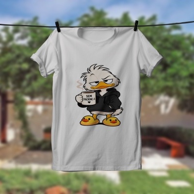 T-Shirt Pato com Atitude - 10 Modelos à Escolha
