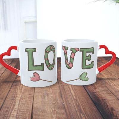 Par de Canecas Namorados Casais