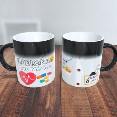 Caneca Sou Médico(a) Personalizado