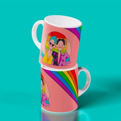 Canecas Acima de Tudo Amor...