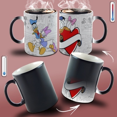 Canecas Margarida & Donald Apaixonados