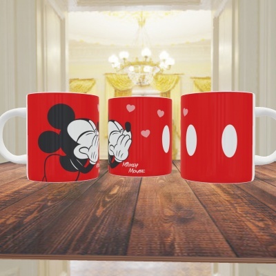 Canecas Mickey e Minnie - 24 Imagens