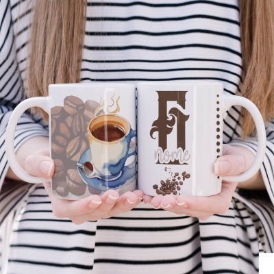 Caneca Alfabeto Café