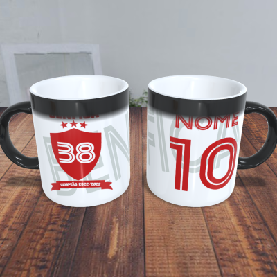 Caneca Benfica Campeão 2022/2023 Personalizada