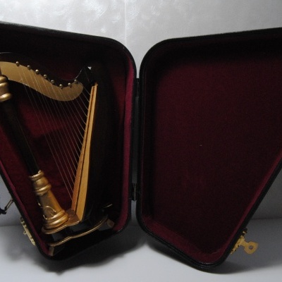 Arpa Decorativa Miniatura