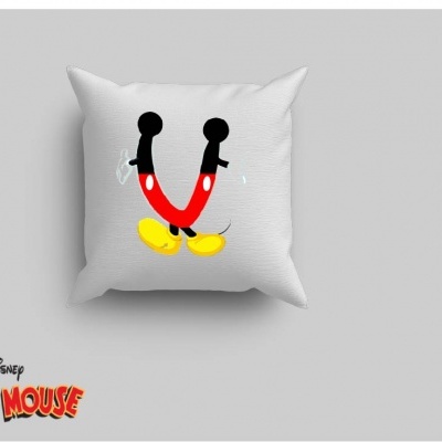 Capa de Almofada Alfabeto Disney Inicial Menino