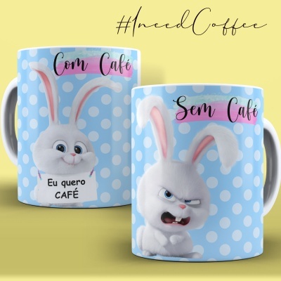 Canecas Preciso de Café