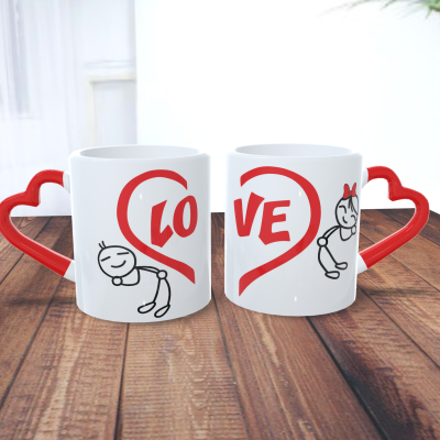 Par de Canecas Namorados Casais