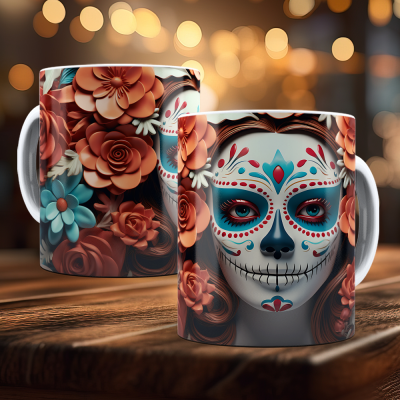 Caneca Dia dos Mortos